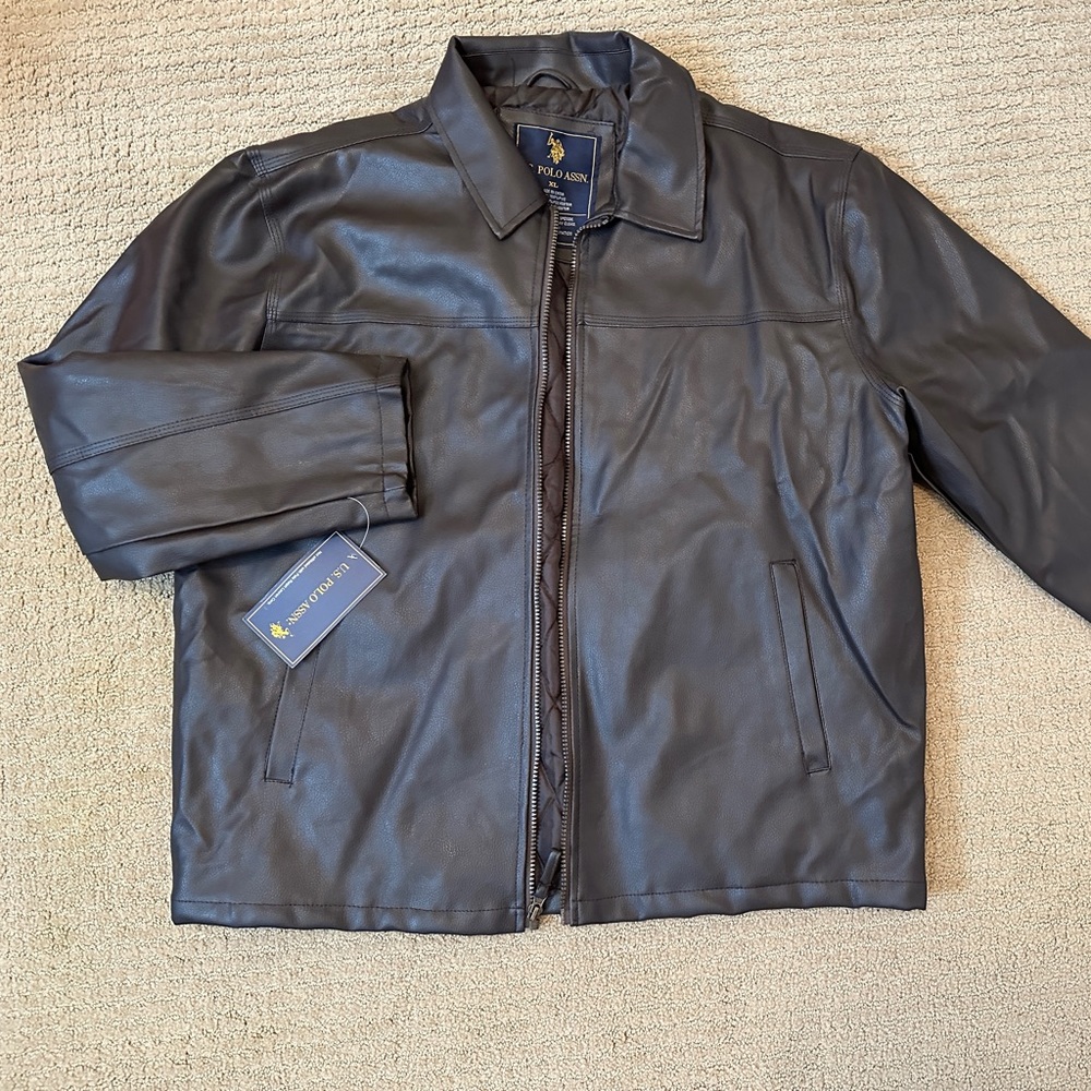 U.S. Polo Assn. Leather Jacket